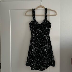 Princess Polly Black Polka Dot Dress